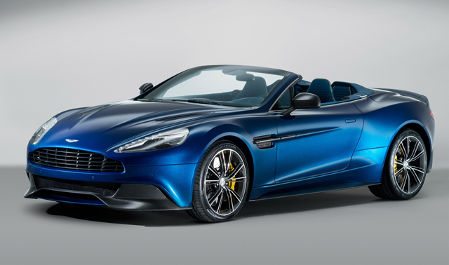 阿斯顿•马丁顶级敞篷GT跑车Vanquish Volante