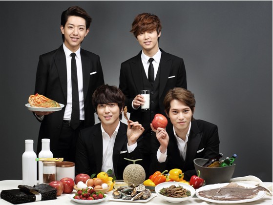 CNBLUE作为宣传大使积极将韩国农水产食品推广到全球，公开K-Food TVC！