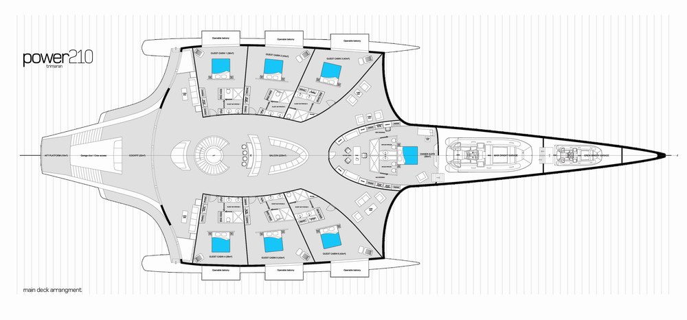 Sunreef 210超级游艇——Sunreef Yachts 推出豪华概念型三体船