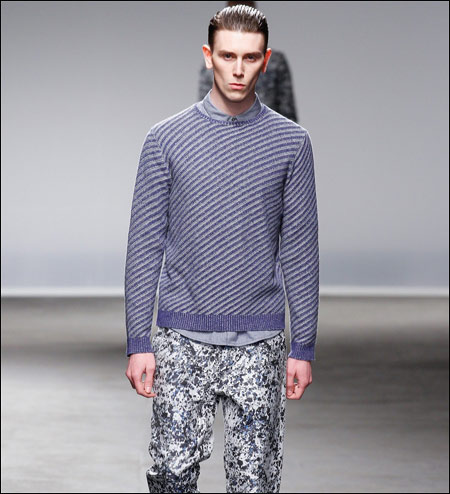 Richard Nicoll（理查·尼考尔）发布2013秋冬男装系列