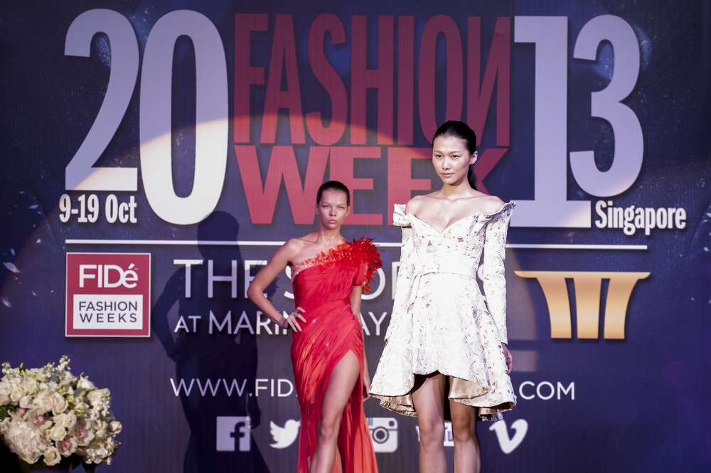 滨海湾金沙购物商城FIDé Fashion Weeks世界顶级2013时装周