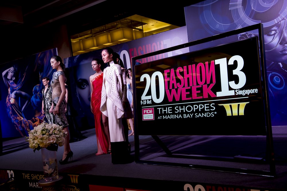 滨海湾金沙购物商城FIDé Fashion Weeks世界顶级2013时装周