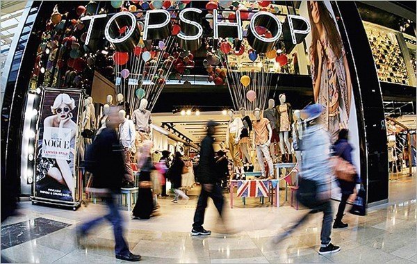 Topshop,快速时尚品牌