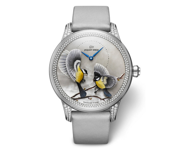 Jaquet Droz 金雕雀鸟腕表吟诵唯美爱情