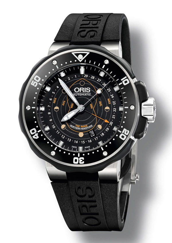 Oris ProDiver：轻盈赏玩月相潮汐之谜