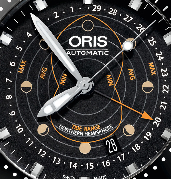 Oris ProDiver：轻盈赏玩月相潮汐之谜