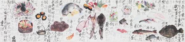 「活色生香：李津国画雕塑」作品展售会