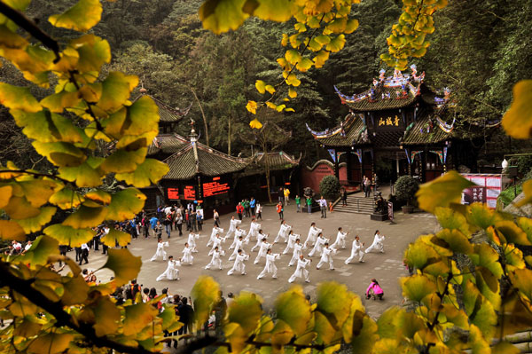 青城山六善酒店推出普照寺独家太极课程