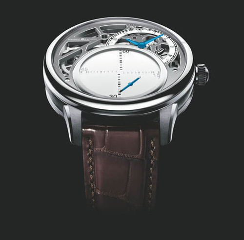 齿轮间的游戏 秒针会“漂移”的艾美神秘指针腕表