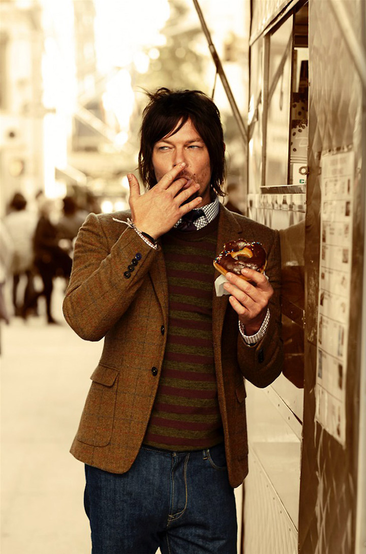 Norman Reedus《GQ》日本版2014年1月号