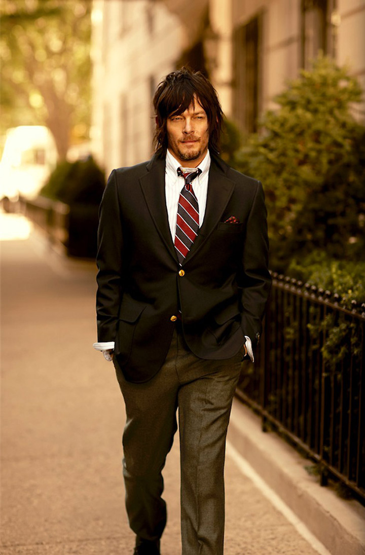 Norman Reedus《GQ》日本版2014年1月号