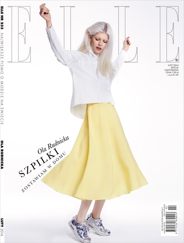 Ola Rudnicka《Elle》波兰版2014年2月号