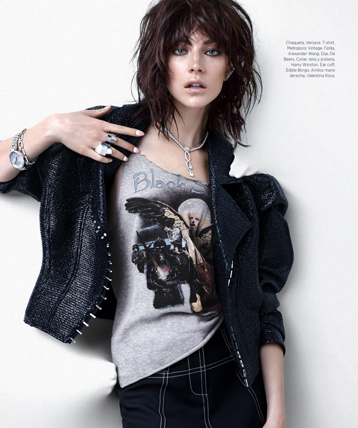 Jacquelyn Jablonski《Harper’s Bazaar》拉美版2014年5月号