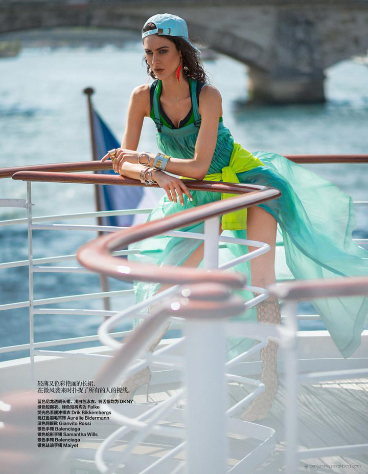 Maud Le Fort《Harper's Bazaar》中国版2014年7月号