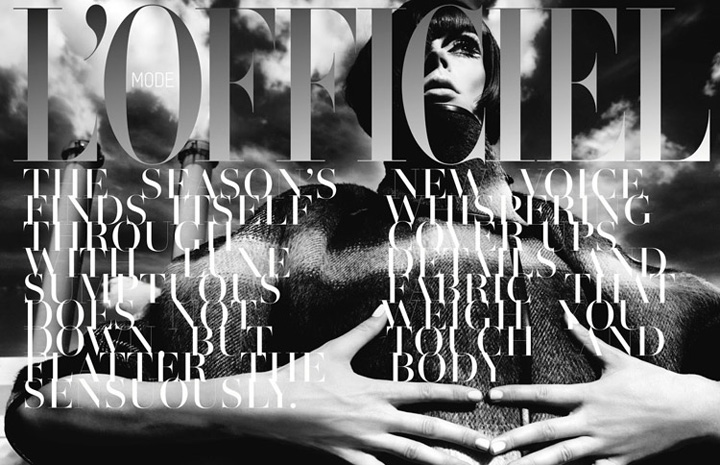 Coco Rocha《L’officiel》新加坡版2014年9月号