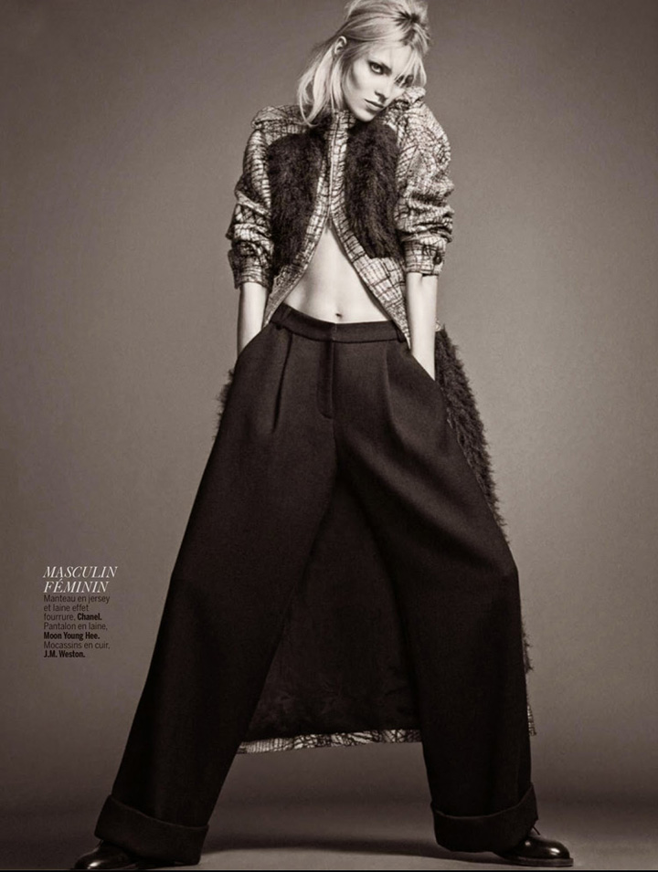 Anja Rubik《L’express Styles》2014年9月号