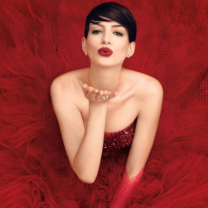 Anne Hathaway《Harper’s Bazaar》美国版2014年11月号