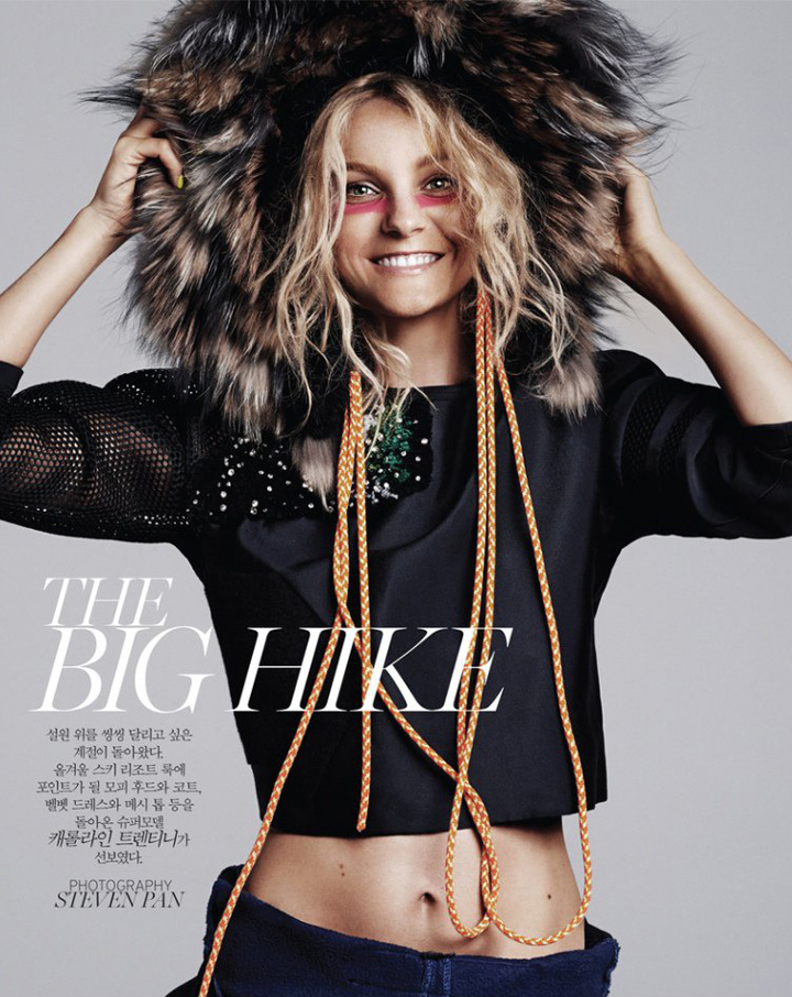 Caroline Trentini《Vogue》韩国版2014年11月号