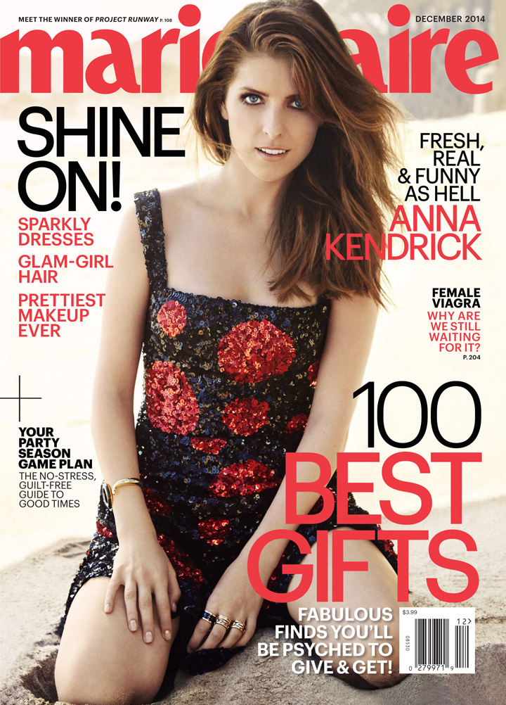 Anna Kendrick《Marie Claire》2014年12月号