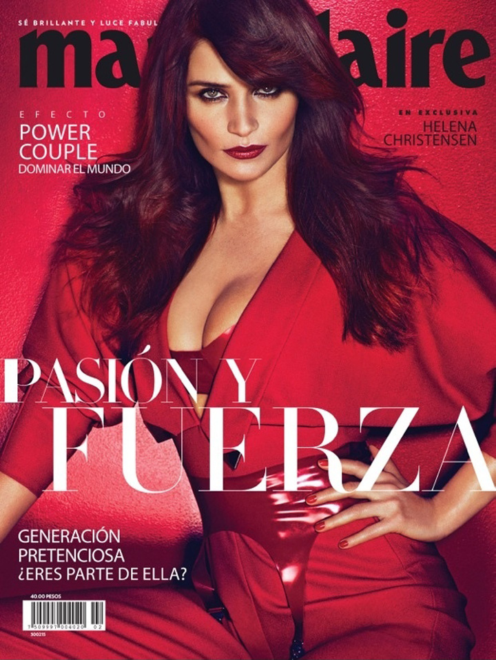 Helena Christensen《Marie Claire》墨西哥版2015年2月号