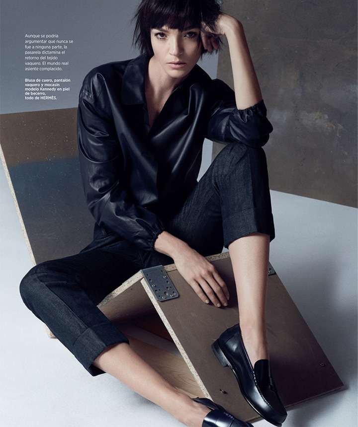 Mariacarla Boscono《Harper’s Bazaar》西班牙版2015年3月号