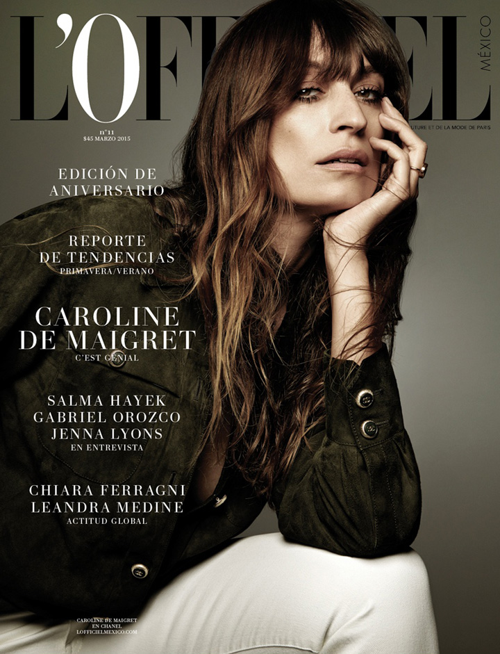 Caroline de Maigret《L’Officiel》墨西哥版2015年3月号