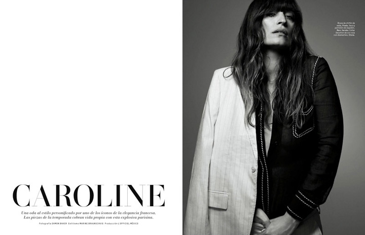 Caroline de Maigret《L’Officiel》墨西哥版2015年3月号