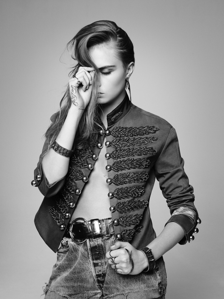 Cara Delevingne《L’Express Styles》杂志2015年4月号