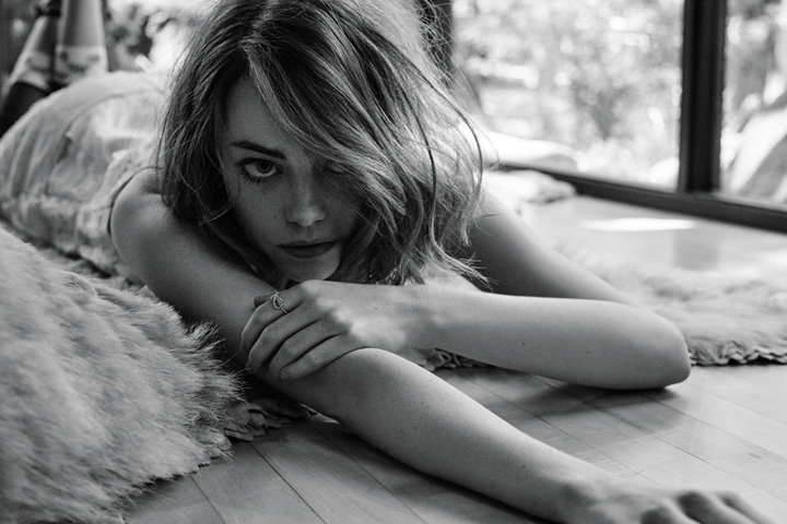 Emma Stone《Interview》杂志2015年5月号