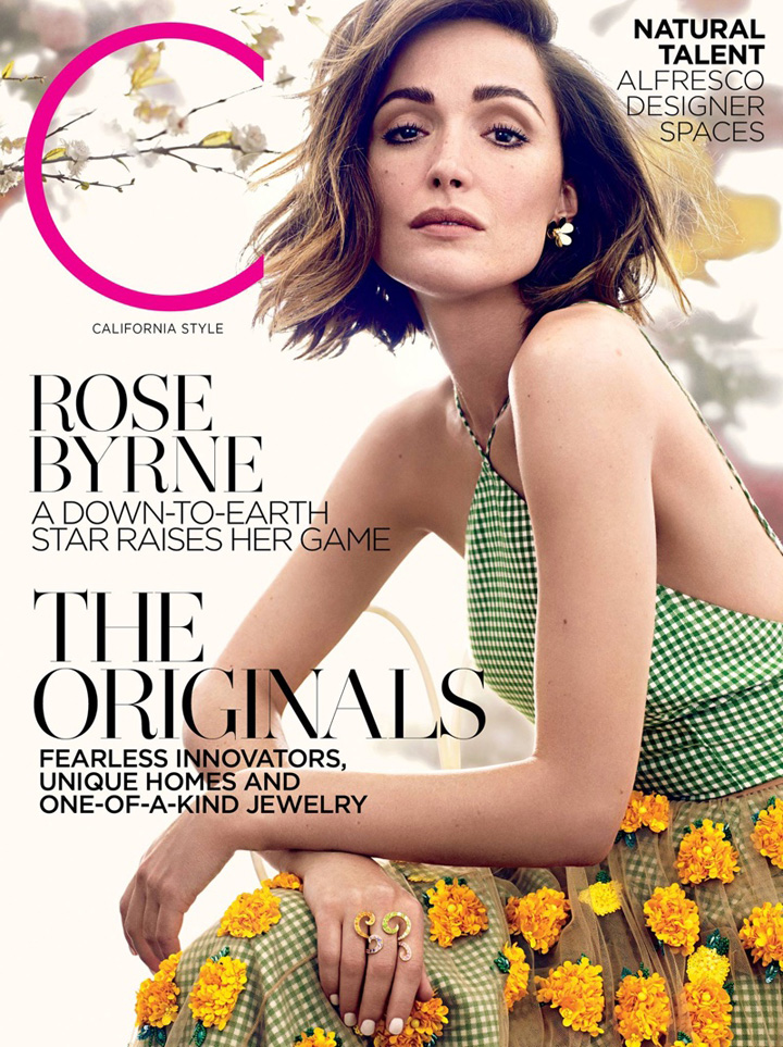 Rose Byrne《C》杂志2015年5月号