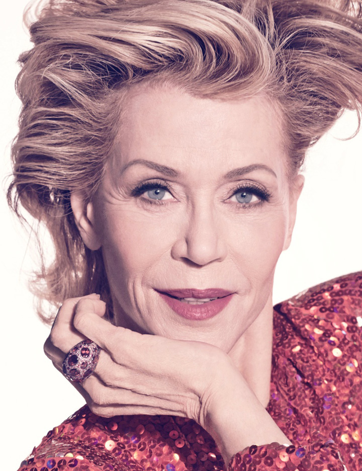 Jane Fonda《W》杂志2015年6/7月号