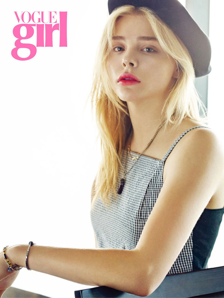 Chloë Moretz《Vogue girl》韩国版2015年7月号