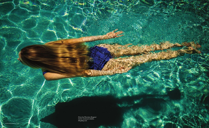 Lindsay Ellingson《The Daily Summer》杂志泳装写真