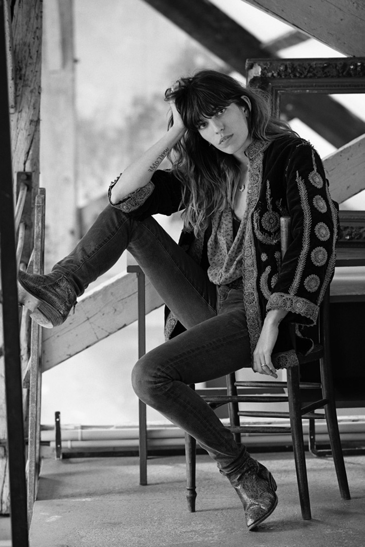 Lou Doillon《S Moda》杂志2015年7月号