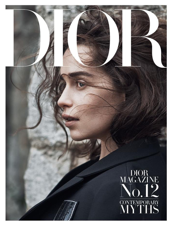 Emilia Clarke《<a target='_blank' style='color: #666666;' href='http://brand.fengsung.com/dior/' >Dior</a>》杂志2015年冬季刊