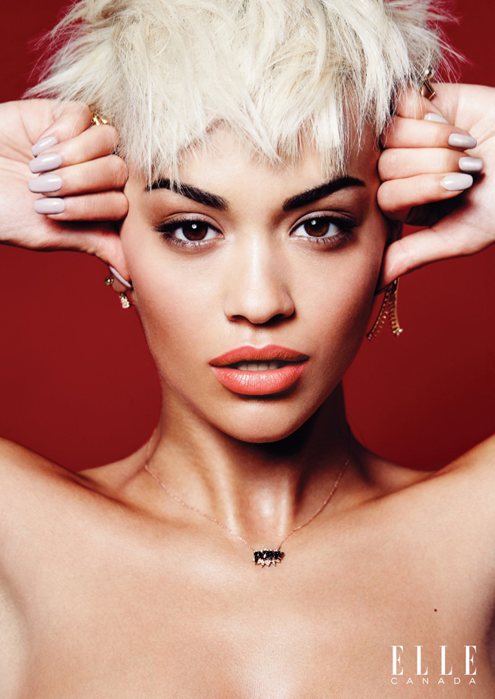 Rita Ora《Elle》加拿大版2016年2月号