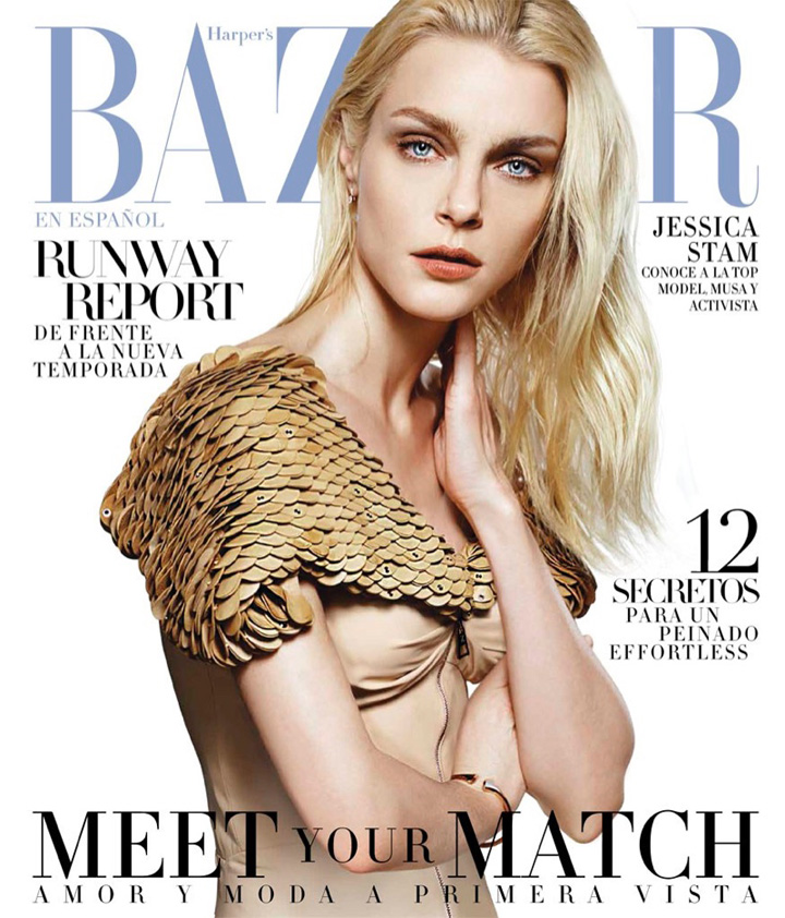 Jessica Stam《Harper’s Bazaa》墨西哥版2016年2月号