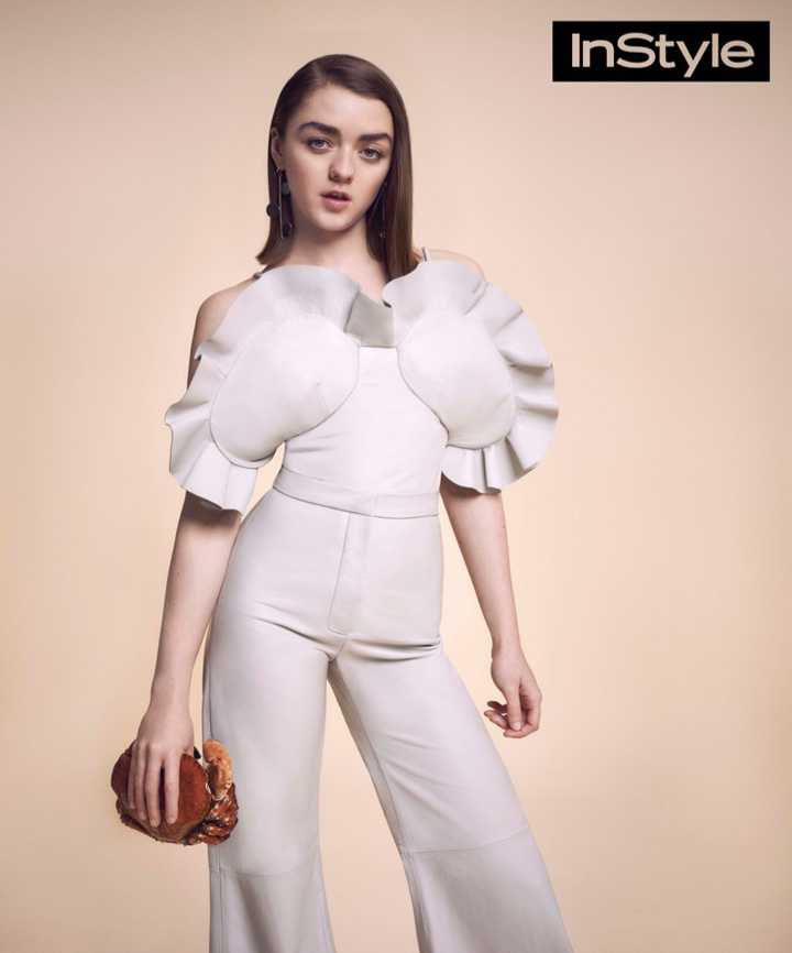 Maisie Williams《InStyle》英国版2016年4月号