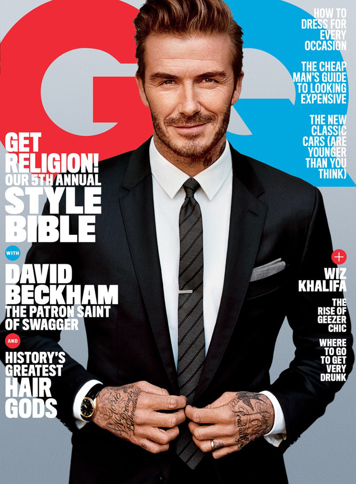 David Beckham《GQ》美国版2016年4月号