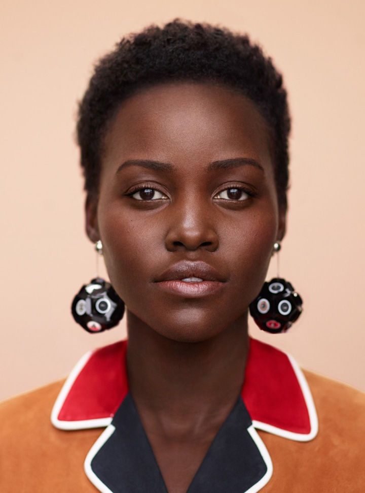 Lupita Nyong'o《InStyle》杂志2016年4月号