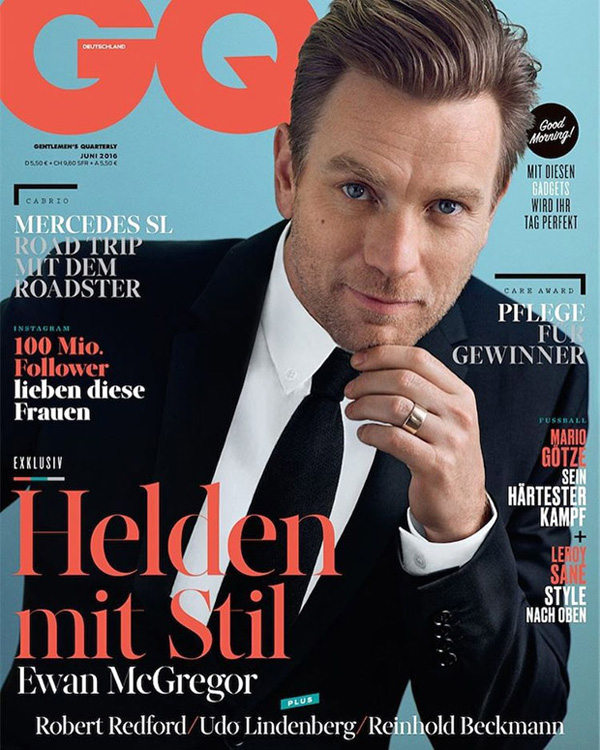 Ewan McGregor《GQ》德国版2016年6月号