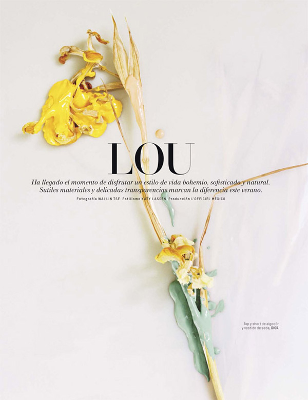 Lou Schoof《L'Officiel》墨西哥版2016年6月号