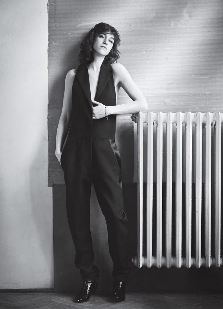 Charlotte Gainsbourg《InStyle》杂志2016年7月号