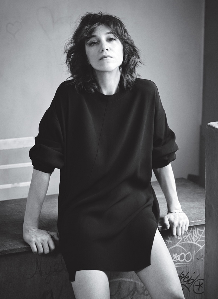 Charlotte Gainsbourg《InStyle》杂志2016年7月号