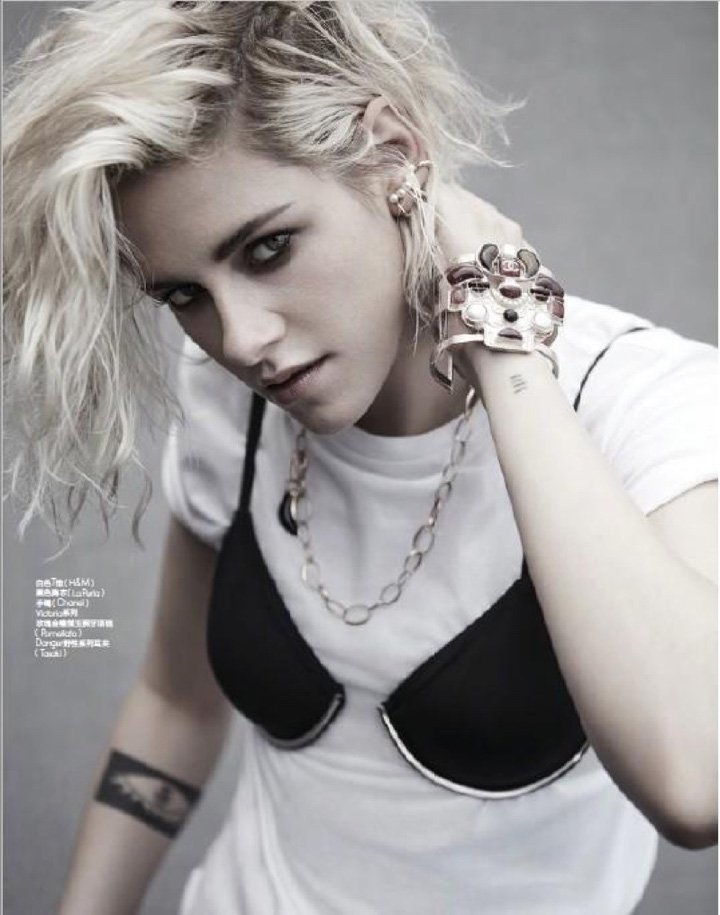 Kristen Stewart《Elle》中国版2016年9月号