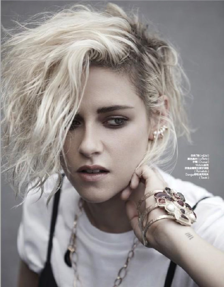 Kristen Stewart《Elle》中国版2016年9月号