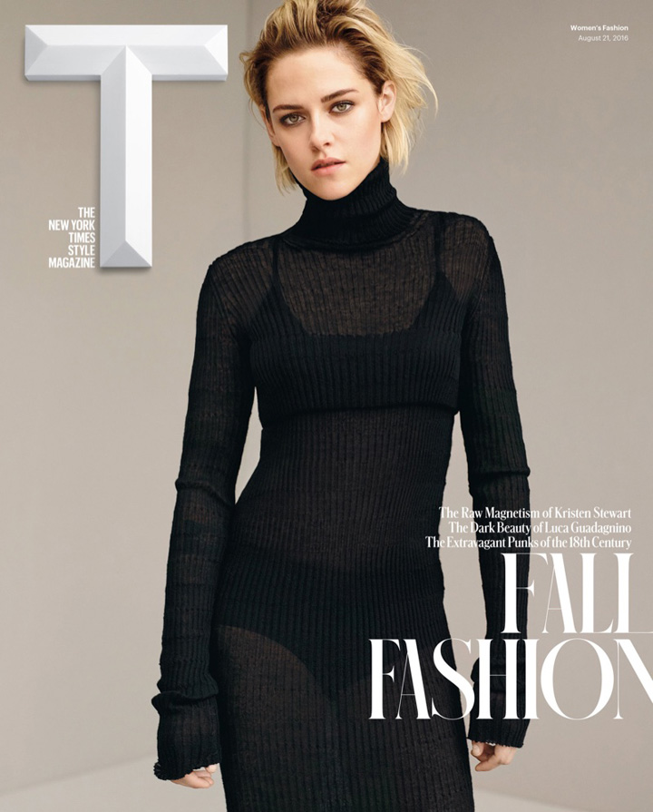 Kristen Stewart《T》杂志2016年秋季刊