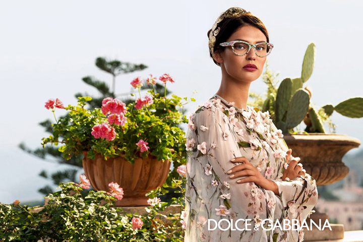 Dolce & Gabbana 2014春夏眼镜系列广告大片