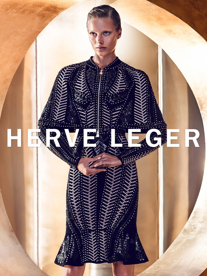 Herve Leger 2015秋冬系列广告大片