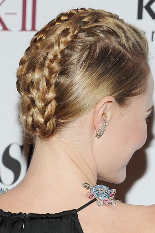 向Kate Bosworth 偷师波希米亚辫发